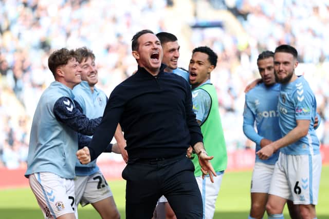 Frank Lampard is currently doing a good job at Coventry City.