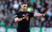 Referee Steven McLean will take charge of the Old Firm derby between Celtic and Rangers this weekend. (Photo by Craig Foy / SNS Group)