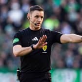Referee Steven McLean will take charge of the Old Firm derby between Celtic and Rangers this weekend. (Photo by Craig Foy / SNS Group)