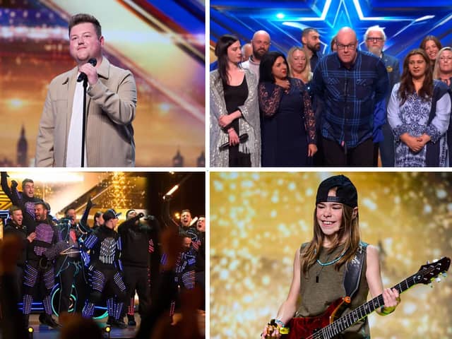 Four of the favourites for this year's Britain's Got Talent title.