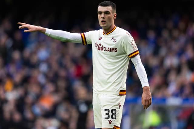 Motherwell captain Lennon Miller has received a maiden call-up to the Scotland senior squad.  (Photo by Craig Foy / SNS Group)