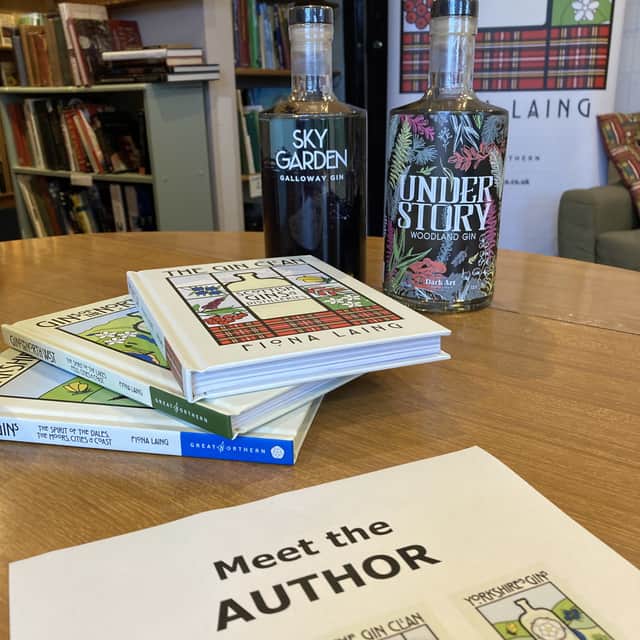 Fiona Laing's Meet the Author event at The Open Book bookshop, Wigtown