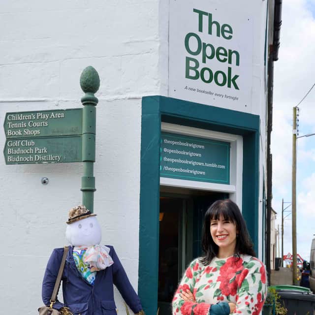 Jessica Fox, owner of The Open Book