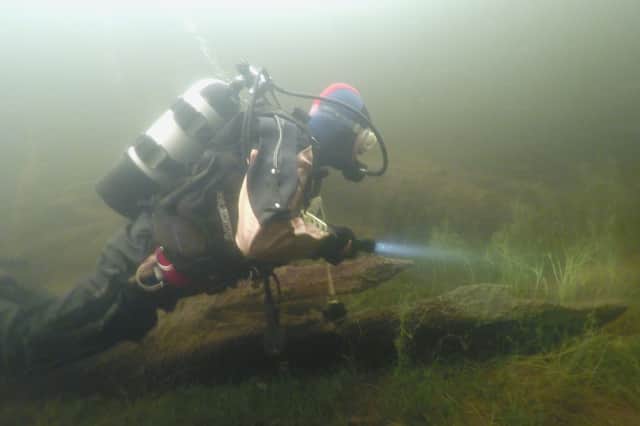 The underwater excavation of a rare medieval crannog in the
Highlands will take place in September 2025 thanks to funding from the Society of Antiquaries of Scotland. PIC: Duncan Ross.