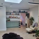 The waiting room at Michelle Denham