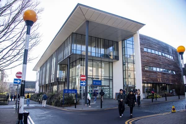 Dundee University plans to cut 632 jobs, about 20 per cent of its workforce, as it struggles to deal witha £35 million deficit. Picture: Lisa Ferguson