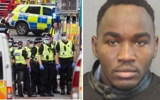 Badreddin Abadlla Adam, 28, from Sudan, died after being shot by armed officers during the incident in West George Street, Glasgow