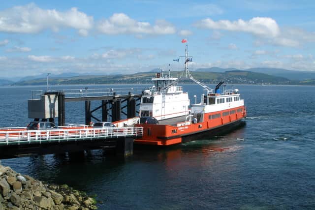 Western Ferries operates a high-frequency vehicle ferry service between Gourock and Dunoon