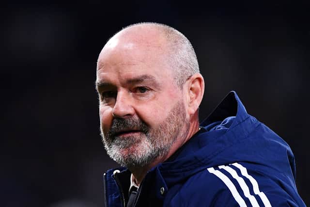 Scotland manager Steve Clarke.