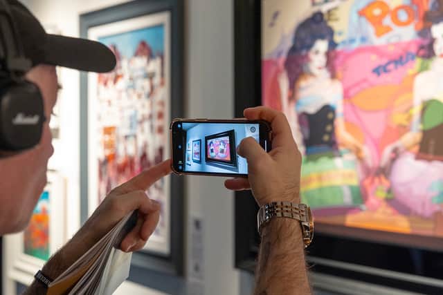 One of the main goals of Edinburgh Art Fair has been to attract people who might not visit a traditional art gallery