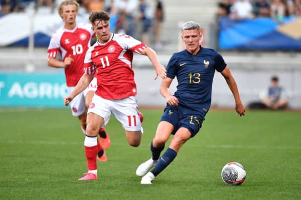 Mathias Kvistgaarden (L) has been heavily linked with a move to Celtic. Cr: Getty Images.