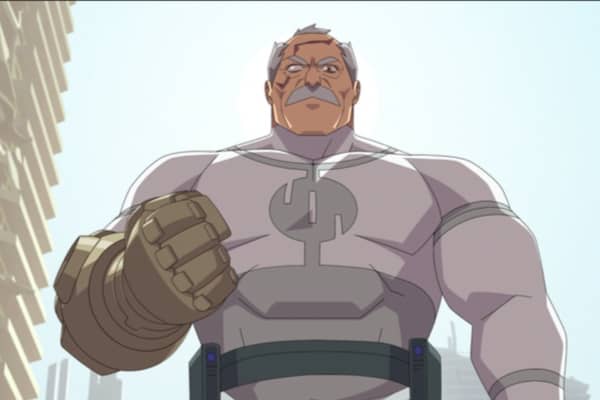 Still from Invincible season three finale
