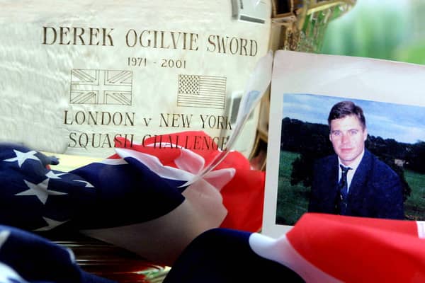 Derek Sword was killed in the attack on the World Trade Centre in New York, and nearly a quarter of a century later, his family is fighting for compensation. Picture: PA