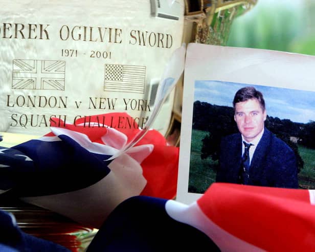 Derek Sword was killed in the attack on the World Trade Centre in New York, and nearly a quarter of a century later, his family is fighting for compensation. Picture: PA