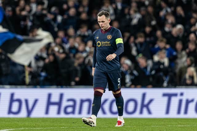 Lawrence Shankland could be set for a move to England in the summer.
