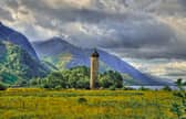 Glenfinnan Monument at the head of Loch Shiel, where clansmen gathered to pledge allegiance to Bonnie Prince Charlie ahead of the 1745 Jacobite rising, is among attractions which enjoyed a rise in visitors last year.