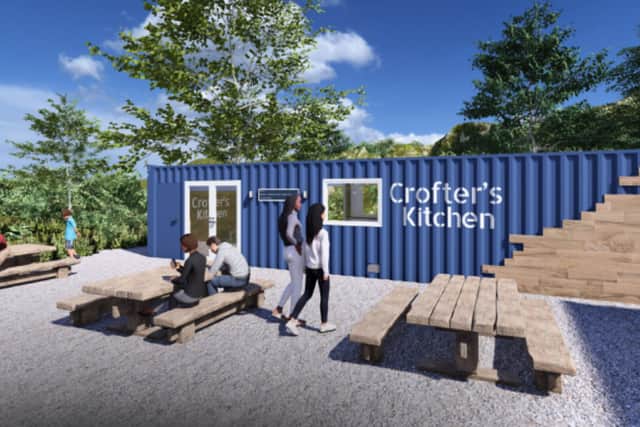 the container restaurant plans