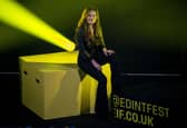 Festival director Nicola Benedetti at the launch of this year's Edinburgh International Festival programme.