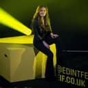 Festival director Nicola Benedetti at the launch of this year's Edinburgh International Festival programme.