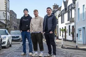 Matt Scott and business partners James and Mikey Sim