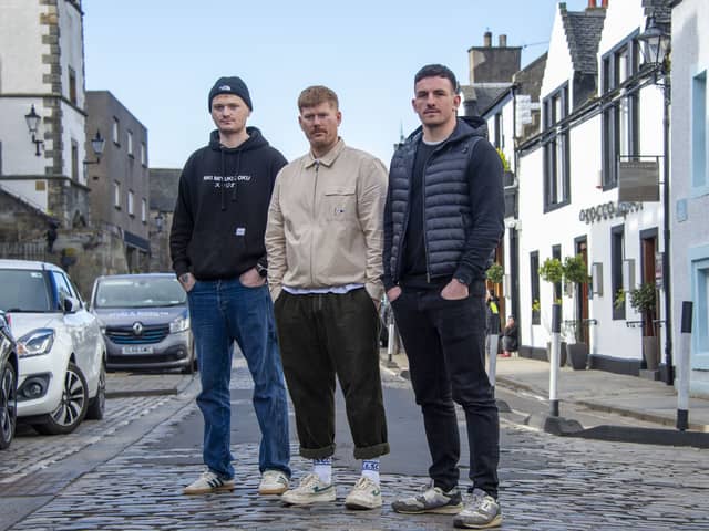 Matt Scott and business partners James and Mikey Sim