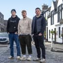 Matt Scott and business partners James and Mikey Sim