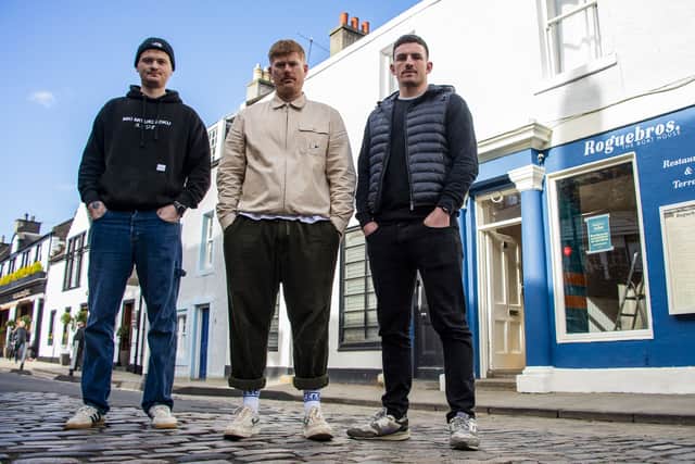 Matt Scott and business partners James and Mikey Sim