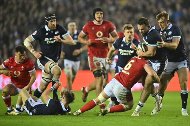 Scotland struggled in the final quarter against Wales, conceding three tries.