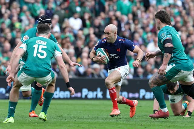 Maxime Lucu impressed against Ireland after replacing the injured Antoine Dupont.