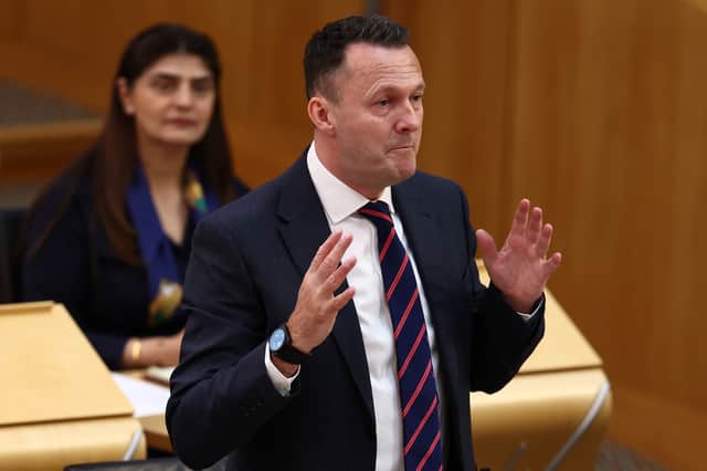 Scottish Conservatives leader Russell Findlay