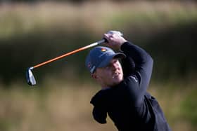 Craig Howie pictured in action during last year’s Farmfoods Scottish Challenge supported by the R&A at Newmachar Golf Club 