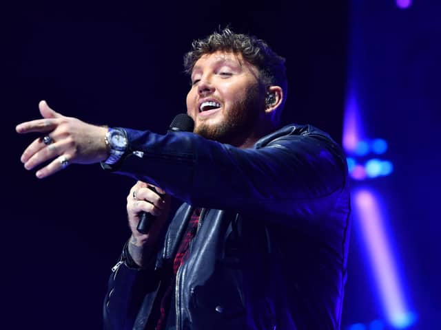 James Arthur has a double date with Scotland.