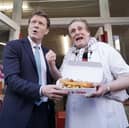The visit to a Glasgow chip shop by Reform UK deputy leader Richard Tice last week proved to be somewhat chaotic (Picture: Jane Barlow)