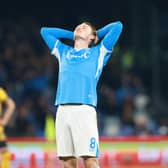 Scott McTominay picked up an injury for Napoli last weekend.