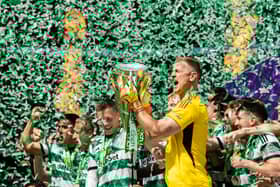 Celtic are on course to win their 55th Scottish league title in their history. Cr: SNS Group.