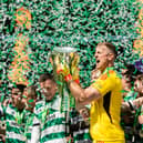 Celtic are on course to win their 55th Scottish league title in their history. Cr: SNS Group.