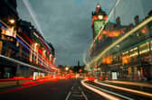 Princes Street at night