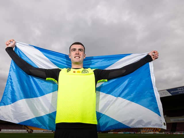 Motherwell's Lennon Miller has been called into the senior Scotland squad for the first time. (Photo by Ross MacDonald / SNS Group)