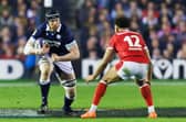 Scotland's Gregor Brown appeared as a substitute in the victory over Wales at Muraryfield last weekend.  (Photo by Ross Parker / SNS Group)
