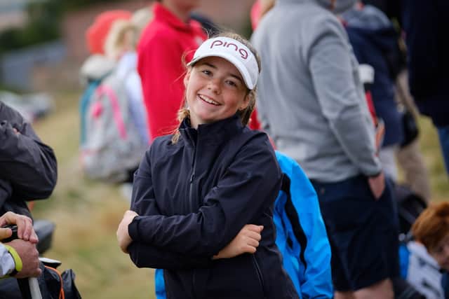 The number of girl members are golf clubs in Scotland grew in 2024