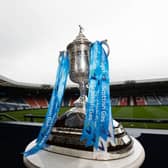 The Scottish Gas Scottish Cup trophy at Hampden Park. (Photo by Craig Williamson / SNS Group)