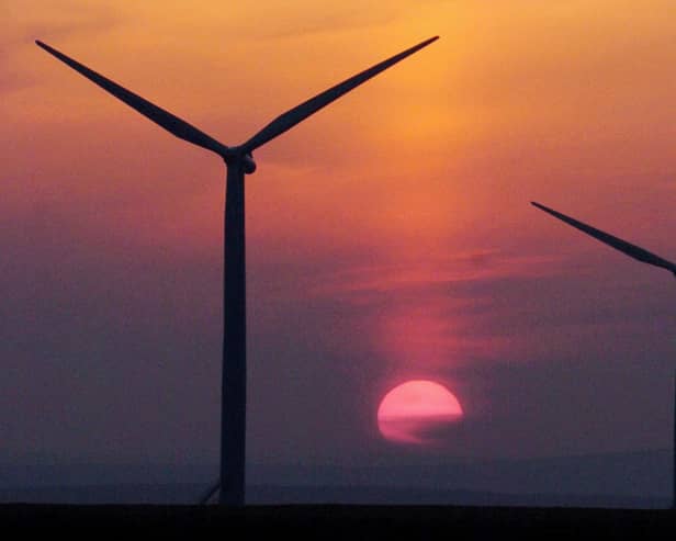 A wind farm near Thurso in Caithness
