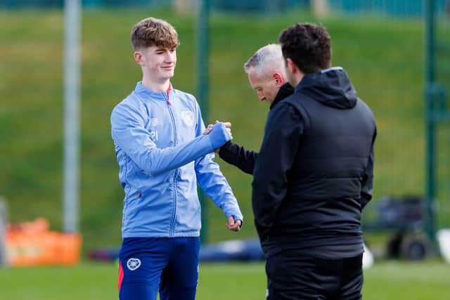 Head coach Neil Critchley is delighted for his young striker.
