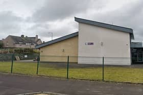 Lincluden Primary School in Dumfries, where the knife was discovered