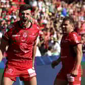 Blair Kinghorn and Antoine Dupont are teammates at Toulouse.