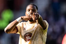 Elton Kabangu opened the scoring for Hearts against Ross County.