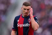 Bologna captain Lewis Ferguson during the 5-0 win over Lazio. (Photo by Alessandro Sabattini/Getty Images)
