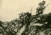 Canadian troops leave their trenches for an attack on the German positions during the First World War (Picture: The Print Collector/Heritage Images)