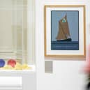 Installation view of Ian Hamilton Finlay at Modern Two, Edinburgh