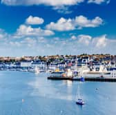 Stornoway in the Isle of Lewis, where councillors have debated the merits of a tunnel to connect the islands with the mainland. 